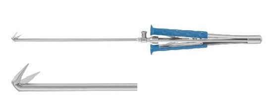 Вальв XS ножиці Поттс вигнуті 125° 150/285